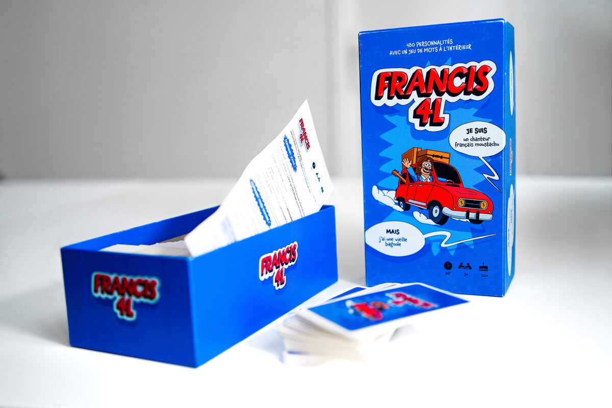 Les cartes du jeu Francis 4L